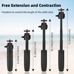 Portable Vlog Tripod & Selfie Stick