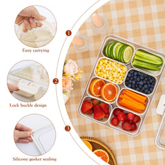 Snackle Box Organizer with Handle