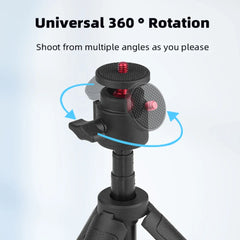 Portable Vlog Tripod & Selfie Stick