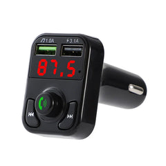 Bluetooth 5.0 FM Transmitter – Hands-Free Car Kit & Fast Charging