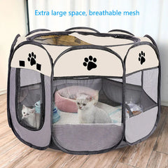 Portable Foldable Pet Tent – Indoor & Outdoor Nest