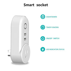 Smart WiFi Power Plug – Universal Control Adapter