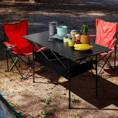 Adjustable Foldable Camping Table – Lightweight & All-Terrain