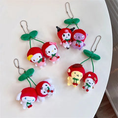 Sanrio Plush Keychain Set