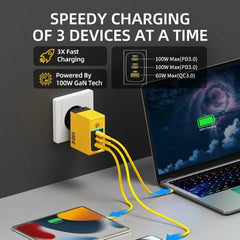 WEKOME GaN 100W High-Speed Charger - Type C Fast Charging
