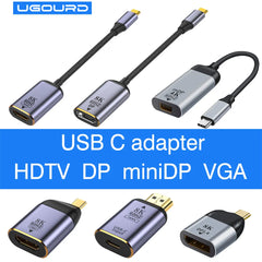 8K USB-C Multiport Adapter – HDMI, DisplayPort, VGA