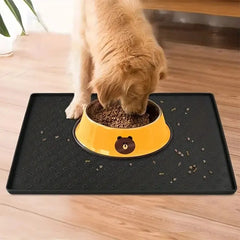 Non-Spill Waterproof Pet Placemat – Keep Your Floors Clean!