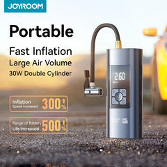 Joyroom Portable Car Air Pump - Wireless Tire Inflator