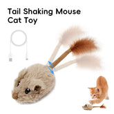 Interactive Rechargeable Motion Cat Mouse Toy
