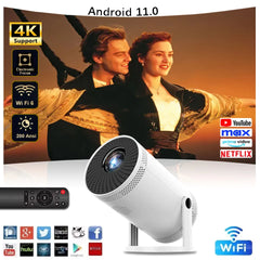Smart Projector 1080p Android 11 Wi-Fi 6