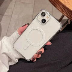 Luxury Magnetic Clear Case (MagSafe)