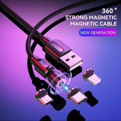 USLION 540° Magnetic Fast Charging Cable