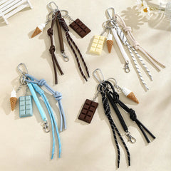 Chocolate & Ice Cream Bag Charm