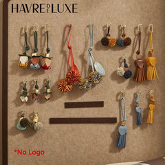 Tassel Flower Leather Charm