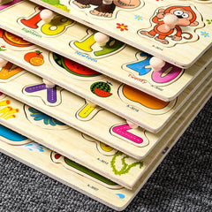 3D Wooden Montessori Puzzle for Kids