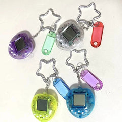 Rainbow Console Y2K Keychain