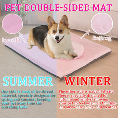 Cooling Mat with Pet Pillow