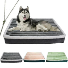 Zippered Washable Dog Bed – Plush & Practical