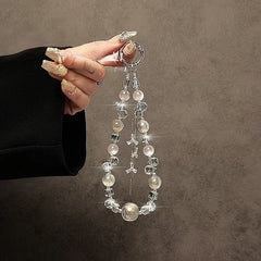 Crystal Beaded Phone Lanyard
