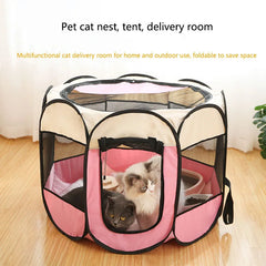 Portable Foldable Pet Tent – Indoor & Outdoor Nest