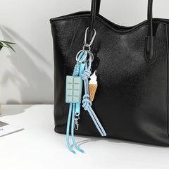 Chocolate & Ice Cream Bag Charm