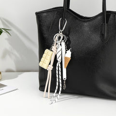 Chocolate & Ice Cream Bag Charm