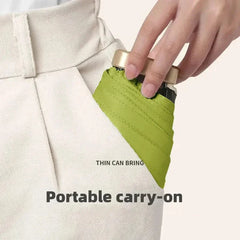 Compact UV Pocket Umbrella - Folding Sun & Rain Protection
