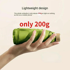 Compact UV Pocket Umbrella - Folding Sun & Rain Protection
