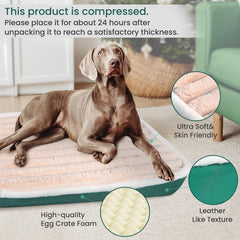 Zippered Washable Dog Bed – Plush & Practical