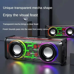Transparent RGB Bluetooth Speaker